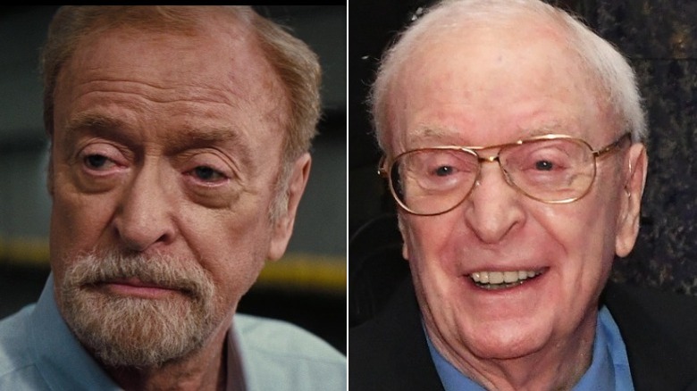 Michael Caine then and now