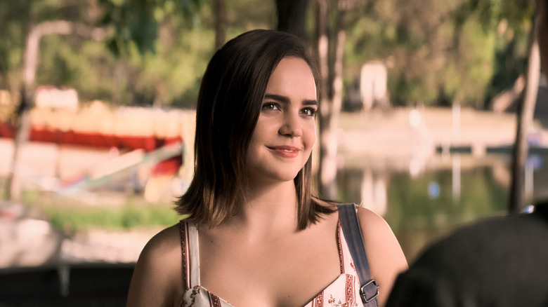 Bailee Madison smiles