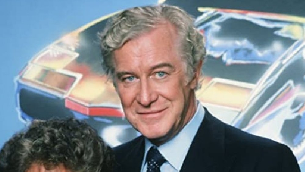 Edward Mulhare in Knight Rider promo photo