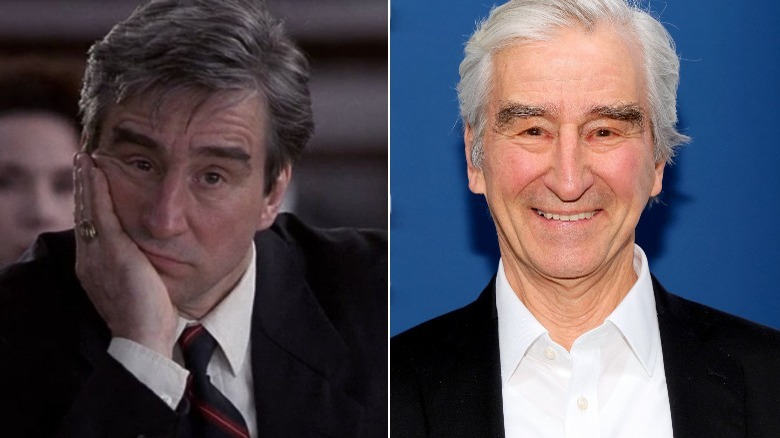 Sam Waterston Law and Order then and now