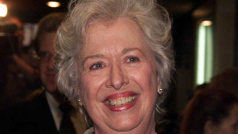 Polly Holliday smiling at event