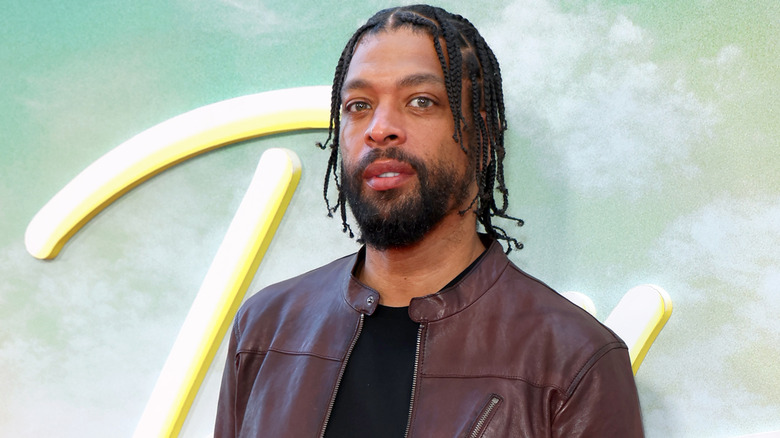 DeRay Davis on red carpet