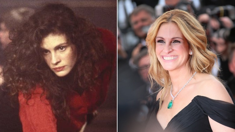 Julia Roberts then and now