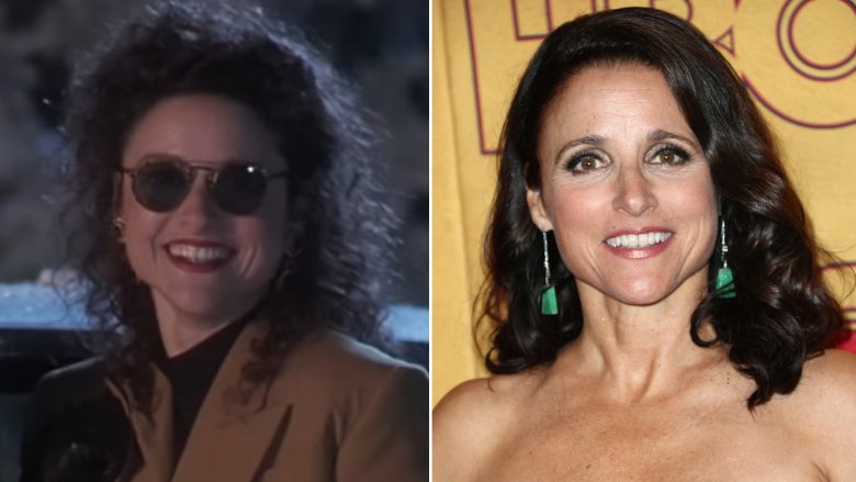 Julia Louis-Dreyfus then and now