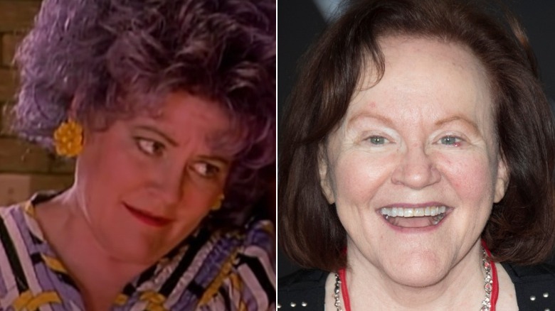 Edie McClurg then and now