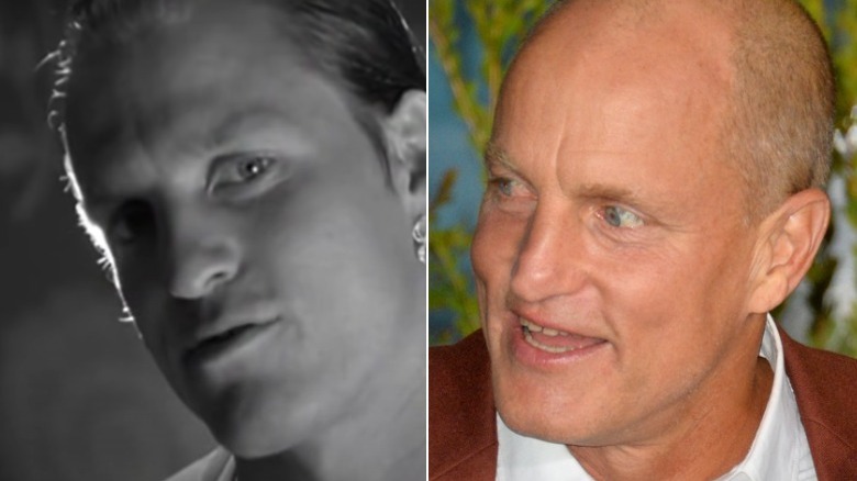 Woody Harrelson then and now