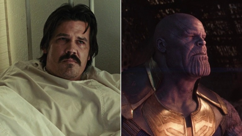 Llewelyn Moss and Thanos