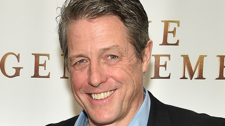 Actor Hugh Grant smiling