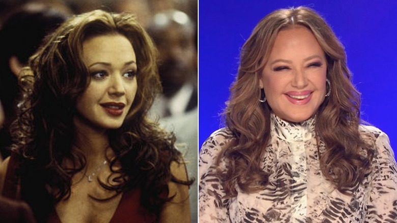 Leah Remini split image