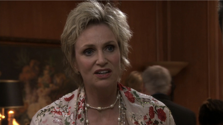 Jane Lynch getting aggravated