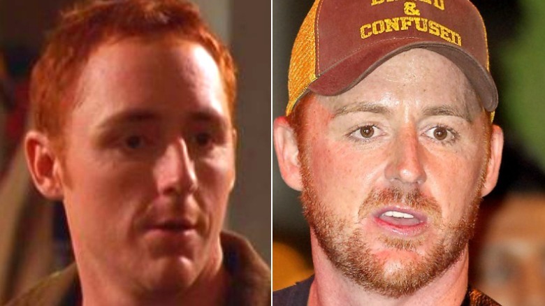 Scott Grimes stares