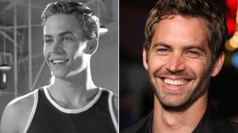 Paul Walker then and later