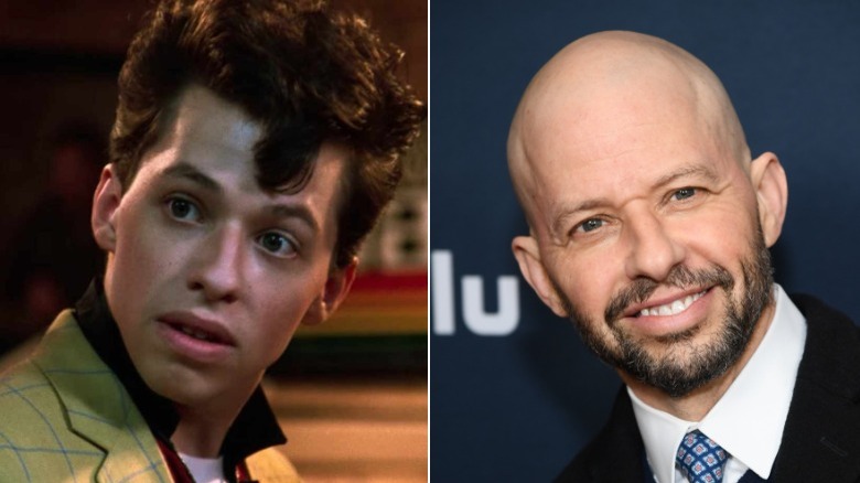 Jon Cryer then and now