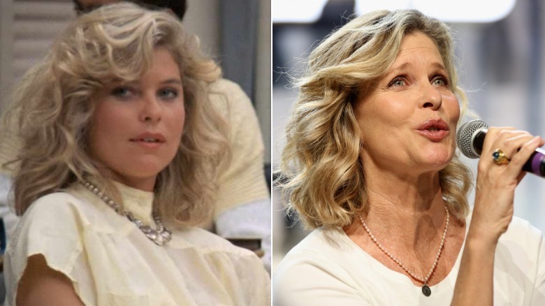 Kate Vernon then and now