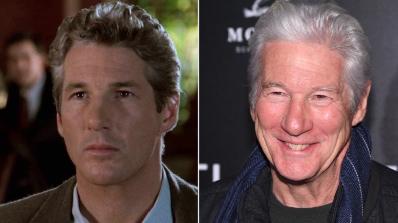 Richard Gere then and now