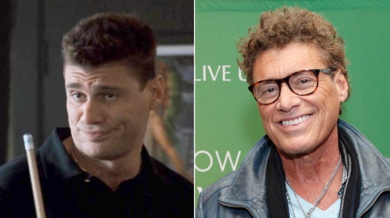 Steven Bauer smirks and smiles