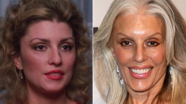 Shera Danese in 1983 and 2017