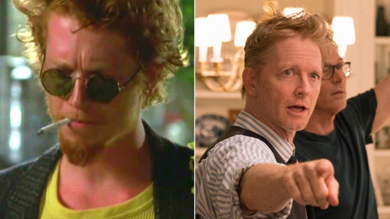 Vahlere in glasses, Eric Stoltz pointing 