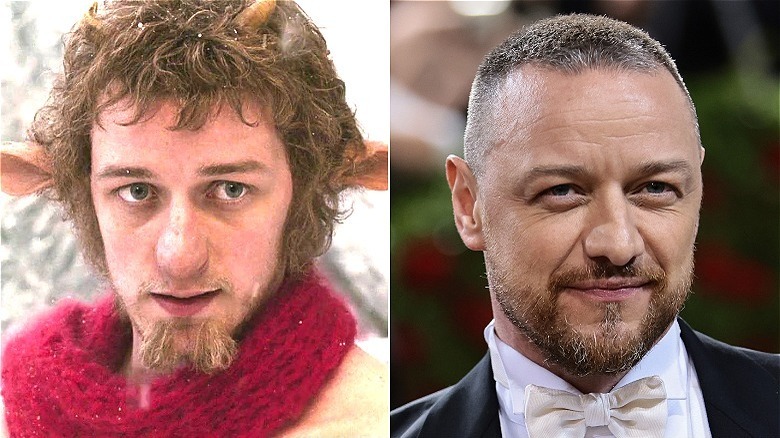 Tumnus and James McAvoy