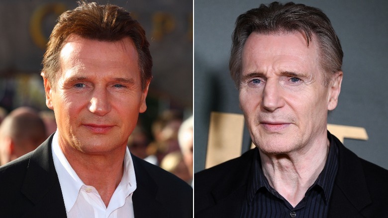 Liam Neeson Prince Caspian premiere, now