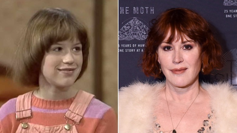 Molly Ringwald smiling