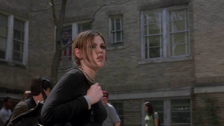 Clea DuVall Stokely Mitchell courtyard