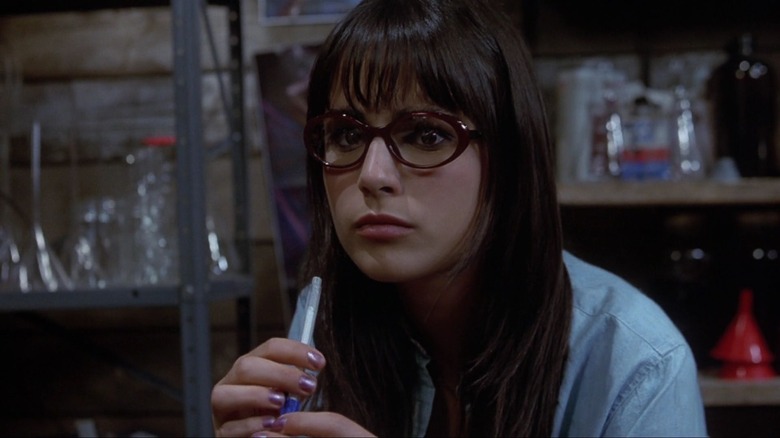 Jordana Brewster Delilah Profitt glasses pen