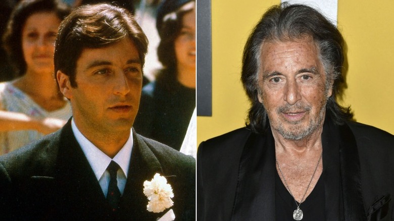 Al Pacino then and now