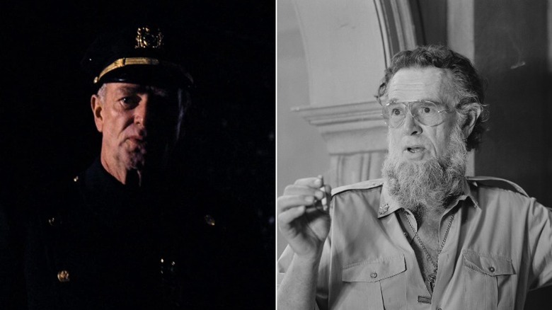 Sterling Hayden without and with beard