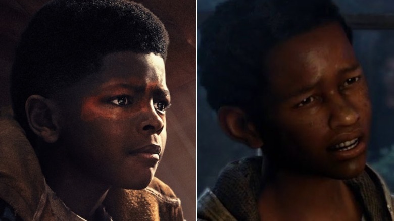 Keivonn Woodard compared with original Sam