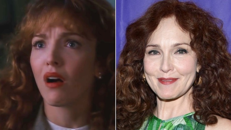 Amy Yasbeck in 1994 and 2022