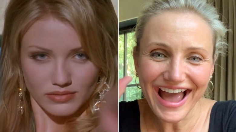 Cameron Diaz in 1994 and 2020