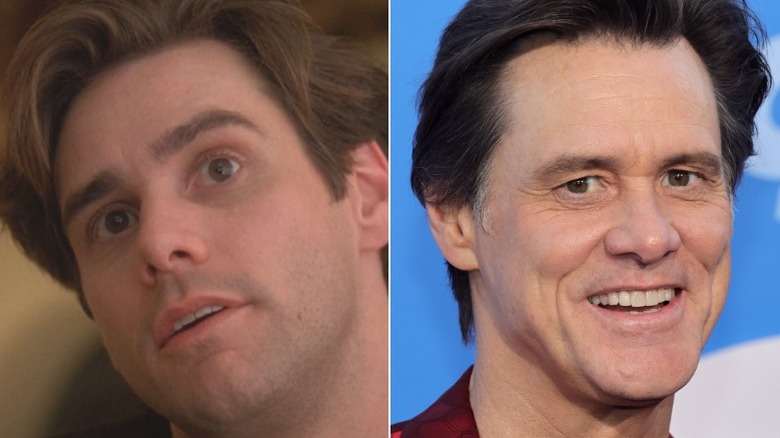 Jim Carrey in 1994 and 2022