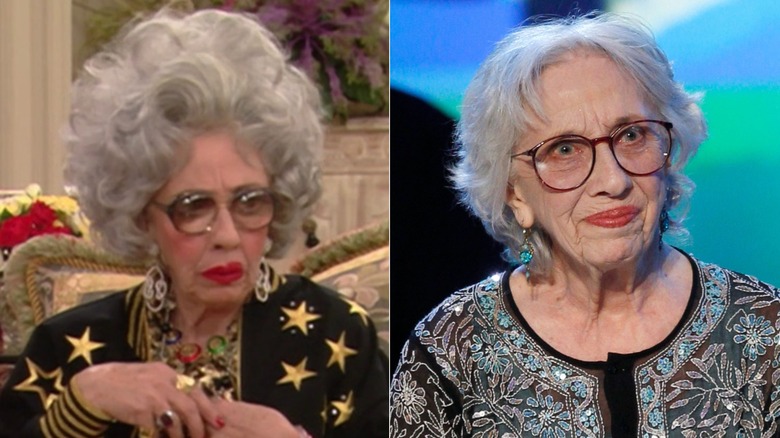 Yetta on The Nanny (left), Ann Morgan Guilbert (right)