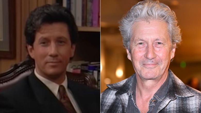 Max on The Nanny (left), Charles Shaughnessy (right)