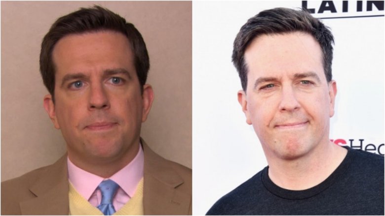 Ed Helms, aka: Andy Bernard