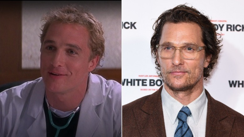 McConaughey then and now