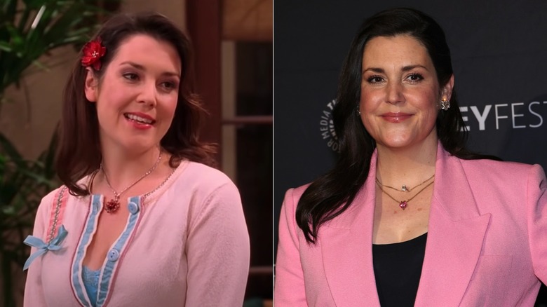 Melanie Lynskey then and now