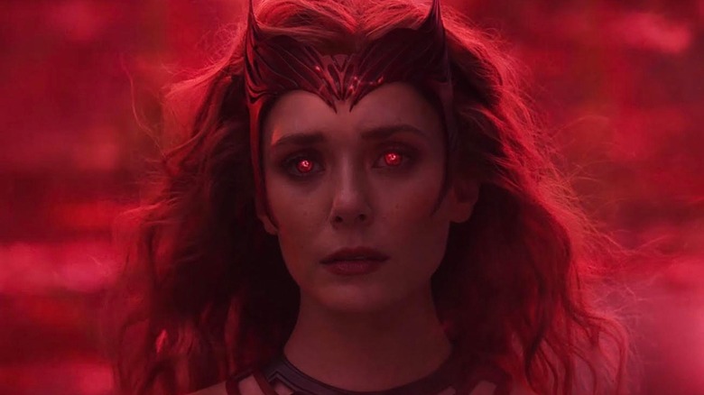 Wanda becomes the Scarlet Witch.