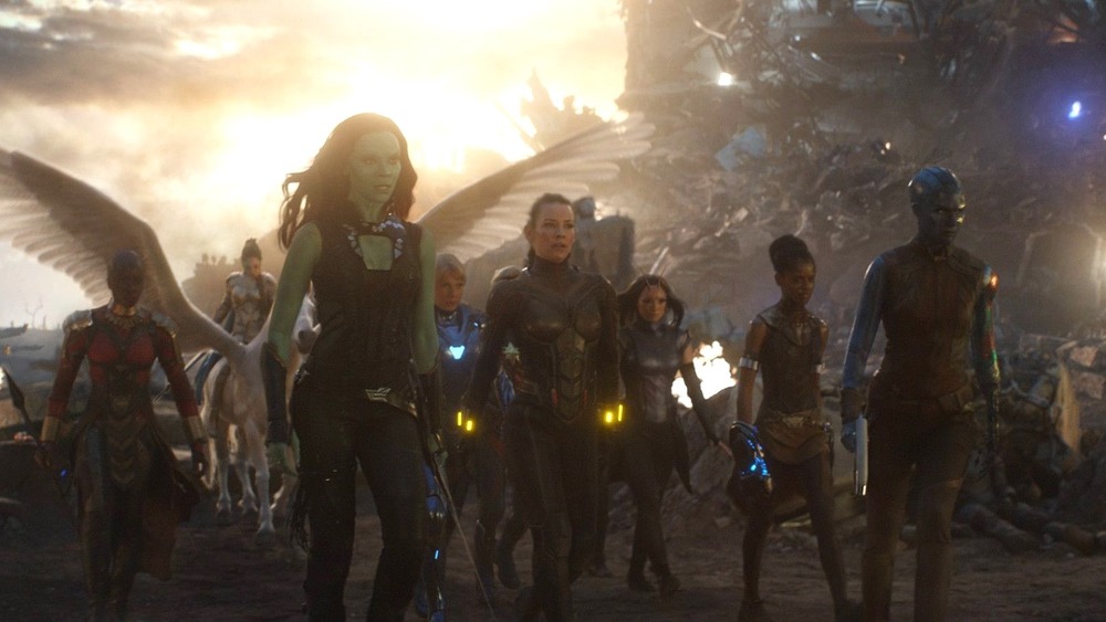 The female Avengers cast members unite