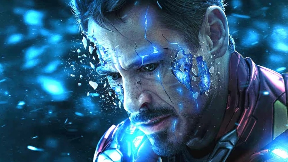 Tony Stark dying in Endgame