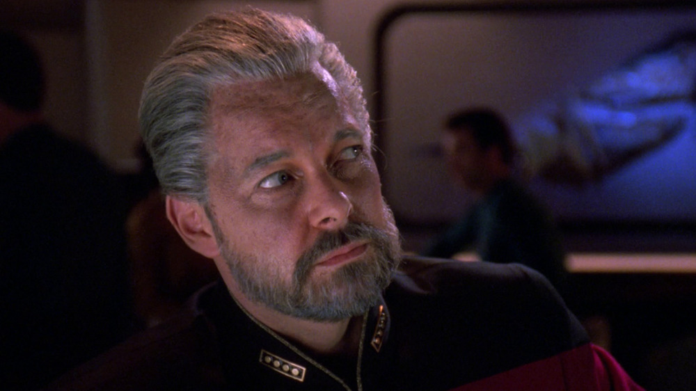 Aged-up Admiral Riker