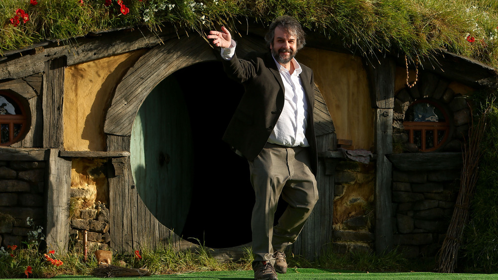 Peter Jackson waving