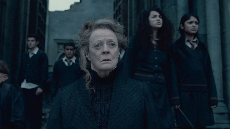 Professor McGonagall looks worried