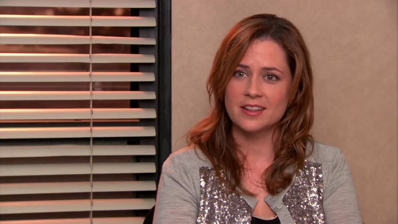 Pam talking head The Office