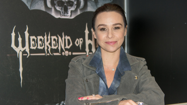 Danielle Harris at fan event