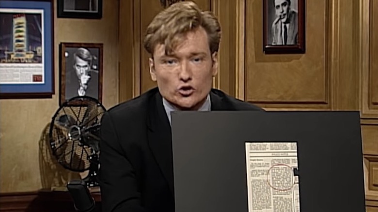 Conan O'Brien speaking