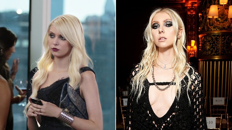 Jenny Taylor Momsen black outfits