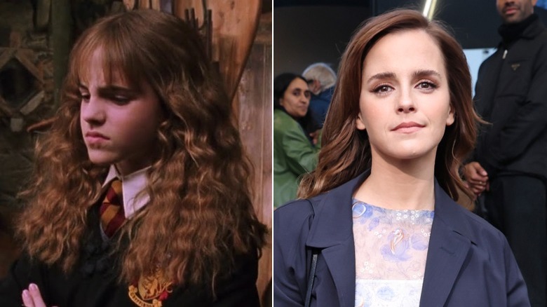 Hermione arms crossed frowning Emma Watson