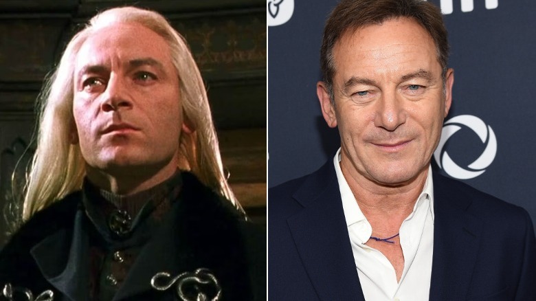 Lucius Malfoy smirking Jason Isaacs